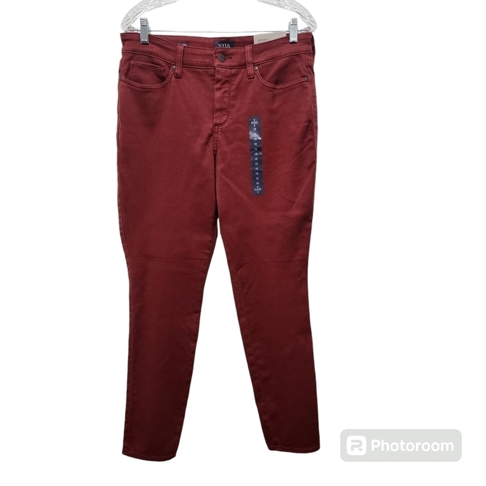 NWT NYDJ Rust Ami Skinny Legging Jeans Size 10